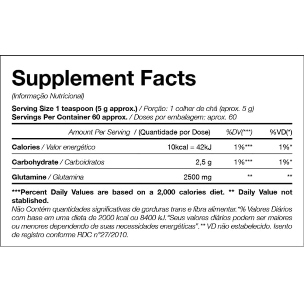GLUTAMINA GLUTAMINE TURBO CAVEIRA PRETA 300G