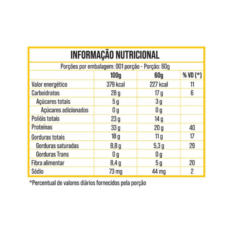 Barra de Proteína Bold Banoffe Bold 60g