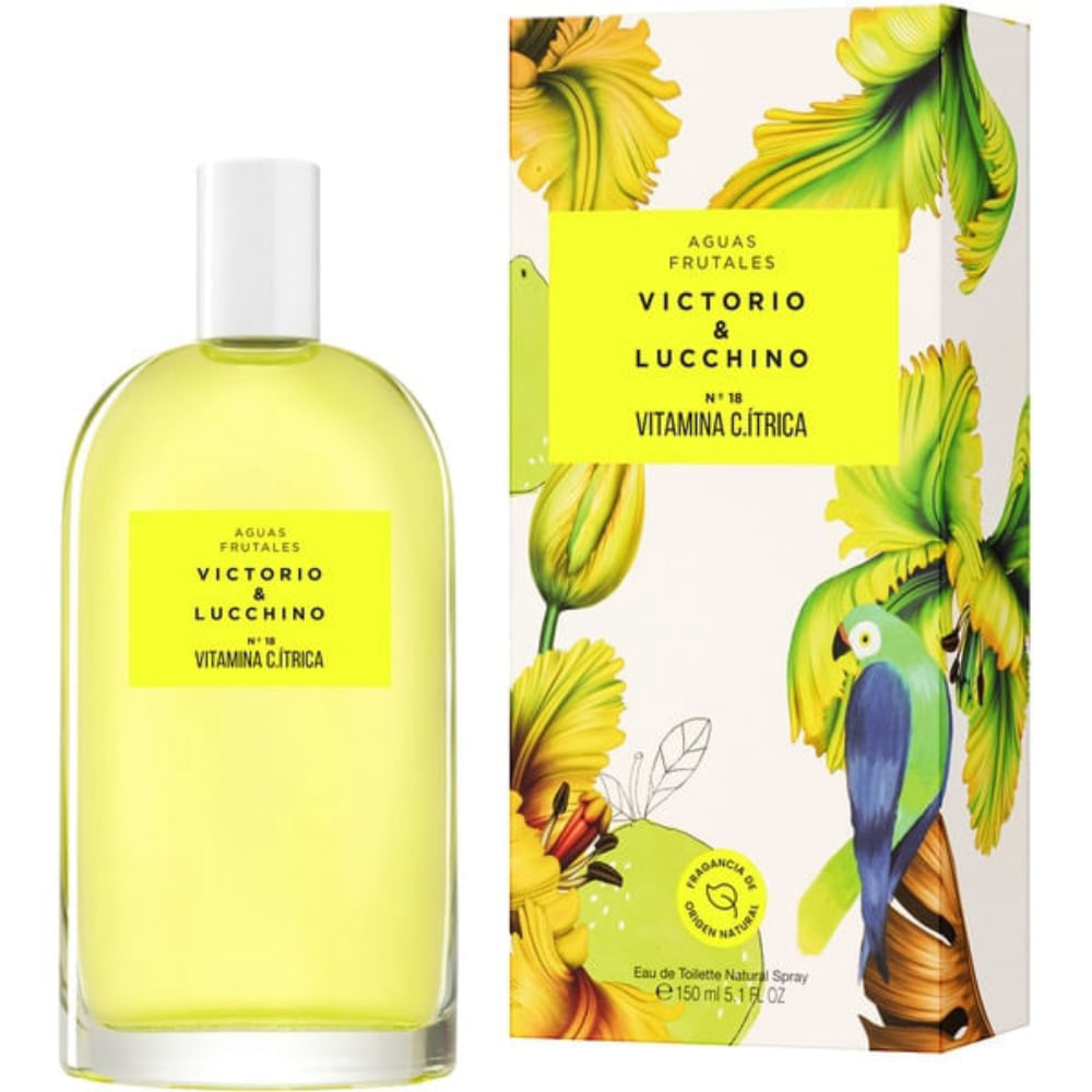 Perfume Feminino Victorio e Lucchino Agua Frutales Nº18 Vitamina Citrica Eau de Toilette 150ml