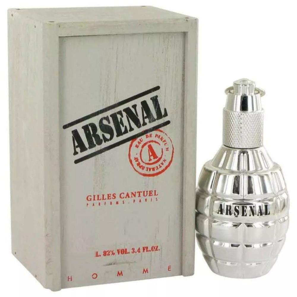 Perfume Masculino Arsenal Platinum De Guilles Cantuel Eau De Parfum 100 Ml