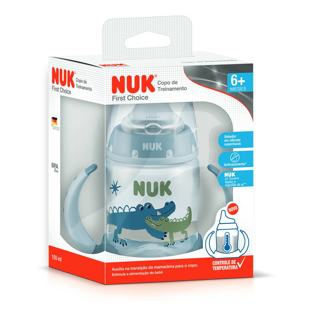 Copo de Treinamento First Choice Jacarés Nuk 150ml