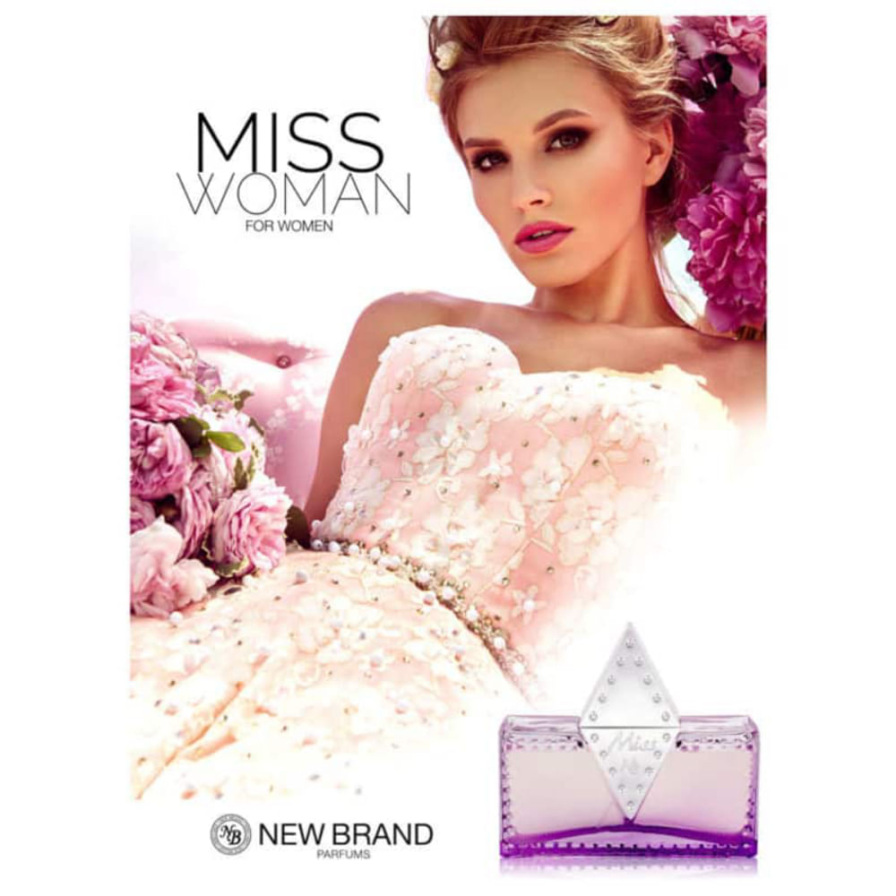 Perfume Feminino New Brand Miss Eau de Parfum 100ml