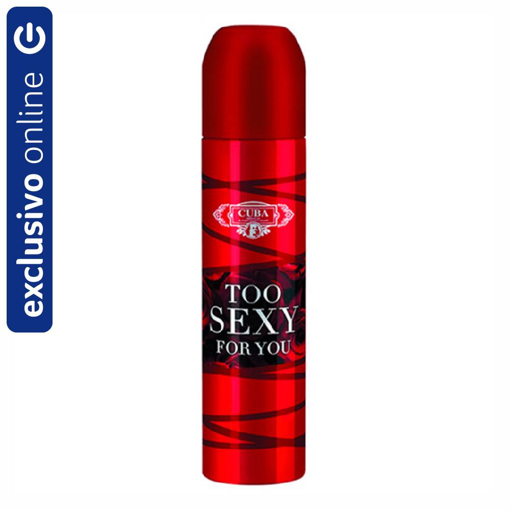 Perfume Feminino Cuba Too Sex Eau De Parfum 100ml
