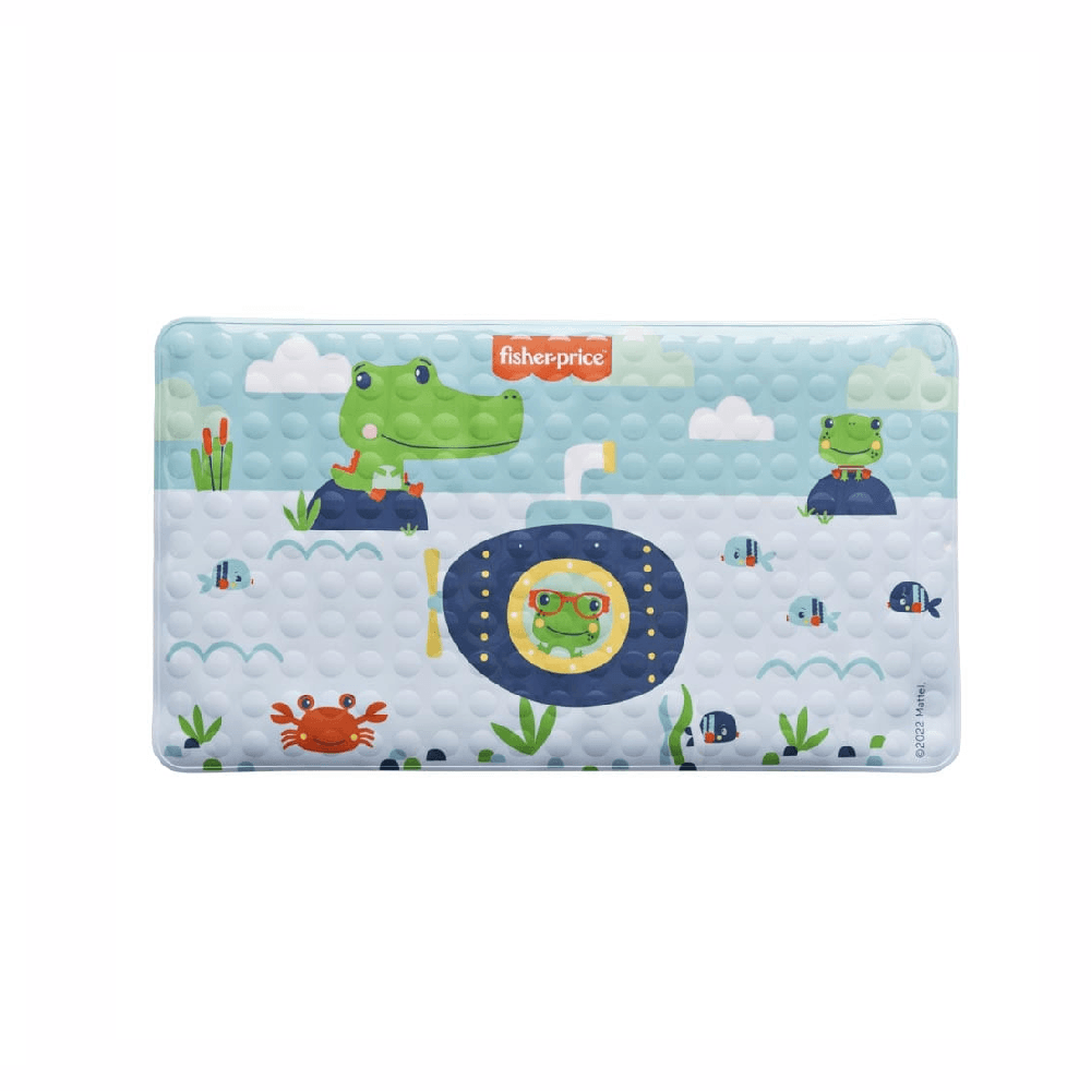 Tapete Infantil para Banho Splish N Splash Blue Fisher Price BB1240