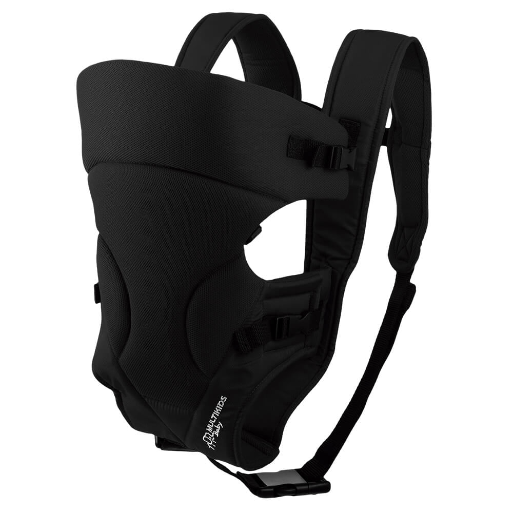 Canguru Para Bebê Baby Safe 3,5-15 kgs Preto Multikids Baby BB014