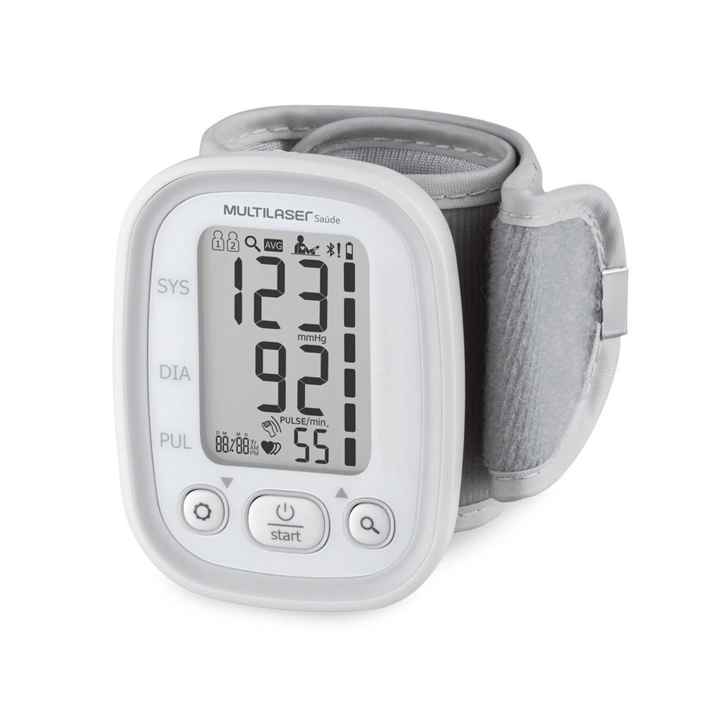 Monitor Arterial de Pulso Bluetooth Multi Saúde HC205