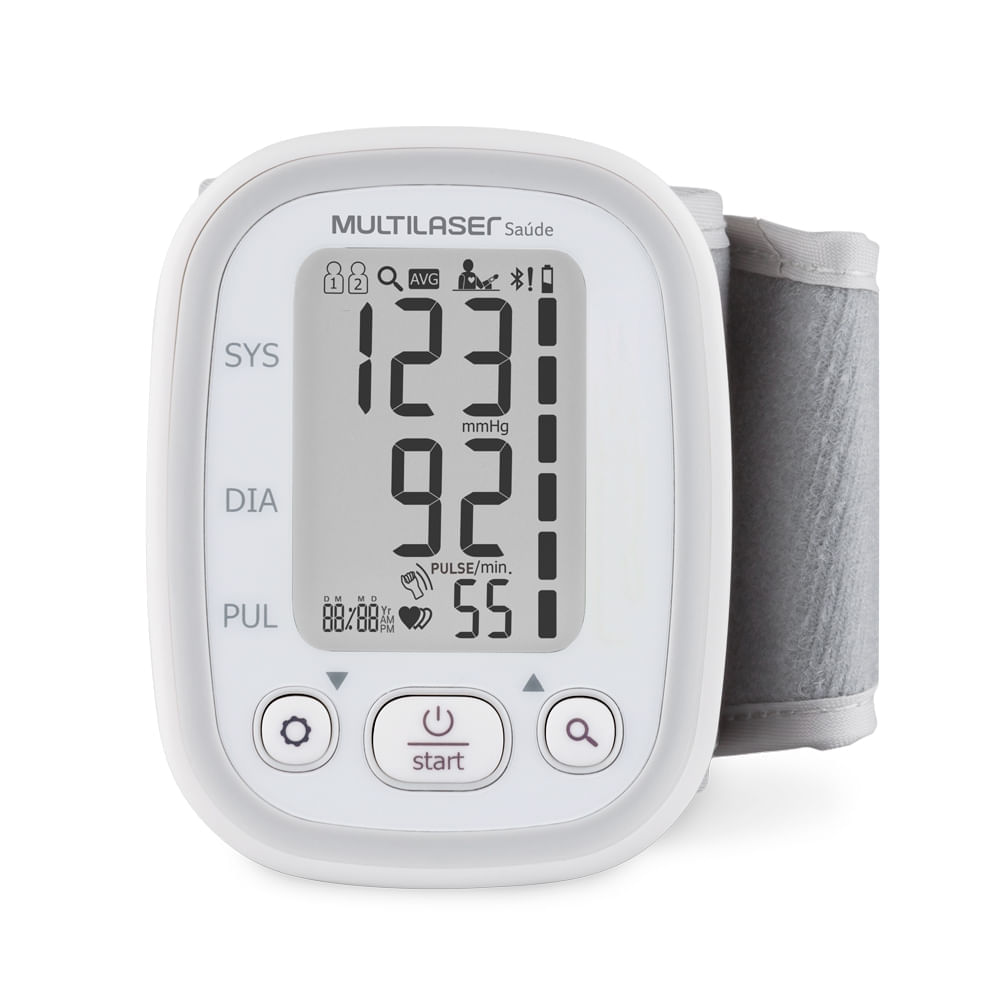 Monitor Arterial de Pulso Bluetooth Multi Saúde HC205