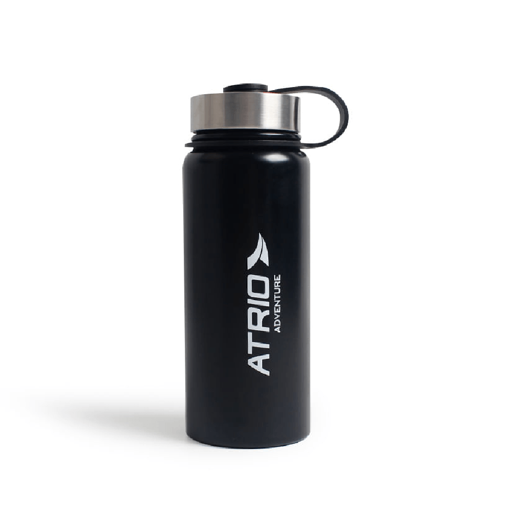 Garrafa Térmica Adventure 600ml Preto Atrio ES317