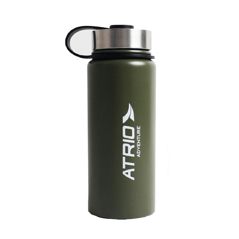Garrafa Térmica Adventure 600ml Verde Musgo Atrio ES315