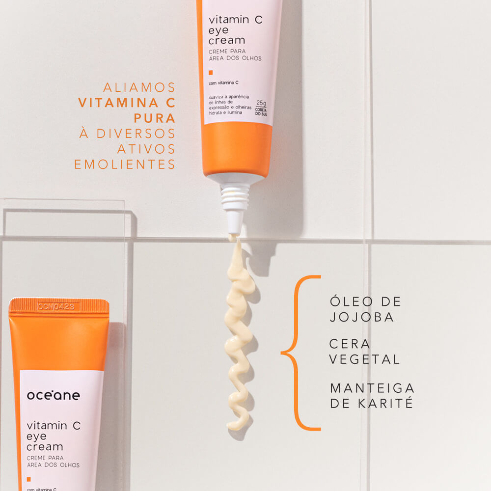 Kit Hidratação Vitamina C Olhos e Rosto (2 Produtos)
