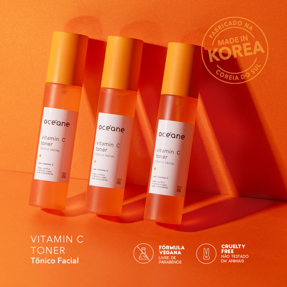 Tônico Facial com Vitamina C Vitamin C Toner 120ml