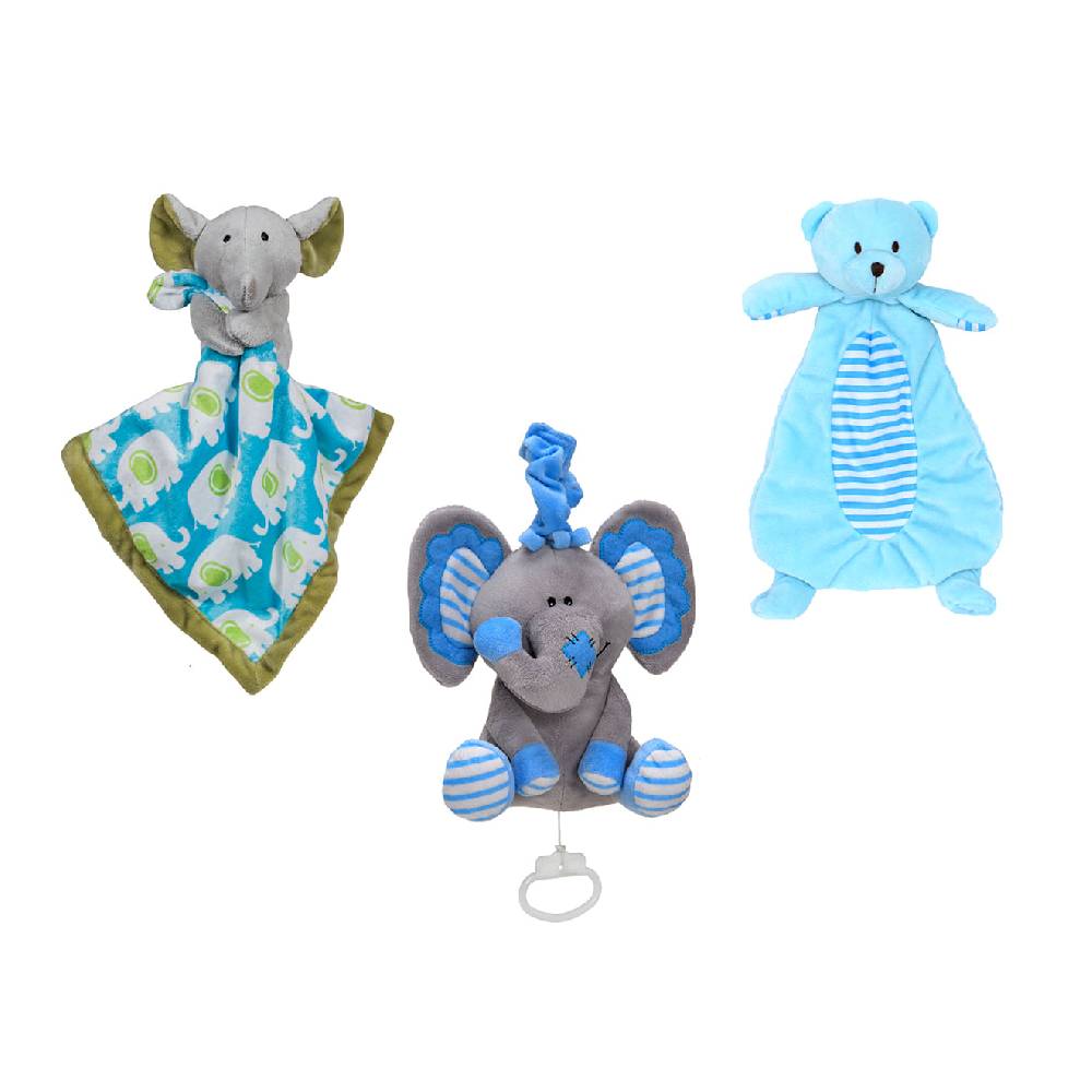 Kit Enxoval Bebê Naninha e Mobile Menino Azul Kitstar