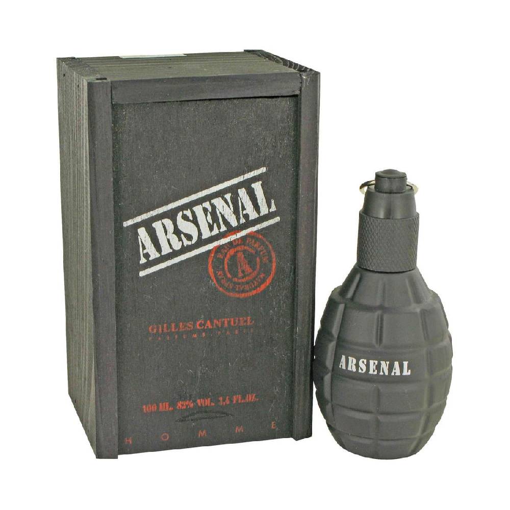 Perfume Masculino Arsenal Black Men De Guilles Cantuel Eau De Parfum 100 ml