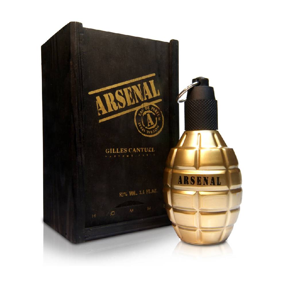 Perfume Masculino Arsenal Gold De Guilles Cantuel Eau De Parfum 100ml