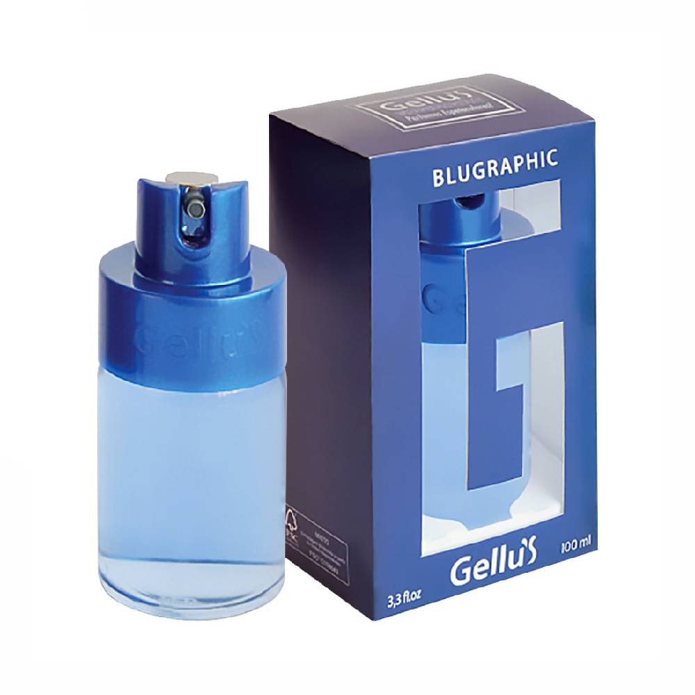 Colônia Masculina Blugraphic de Gellus Deo 100 ml