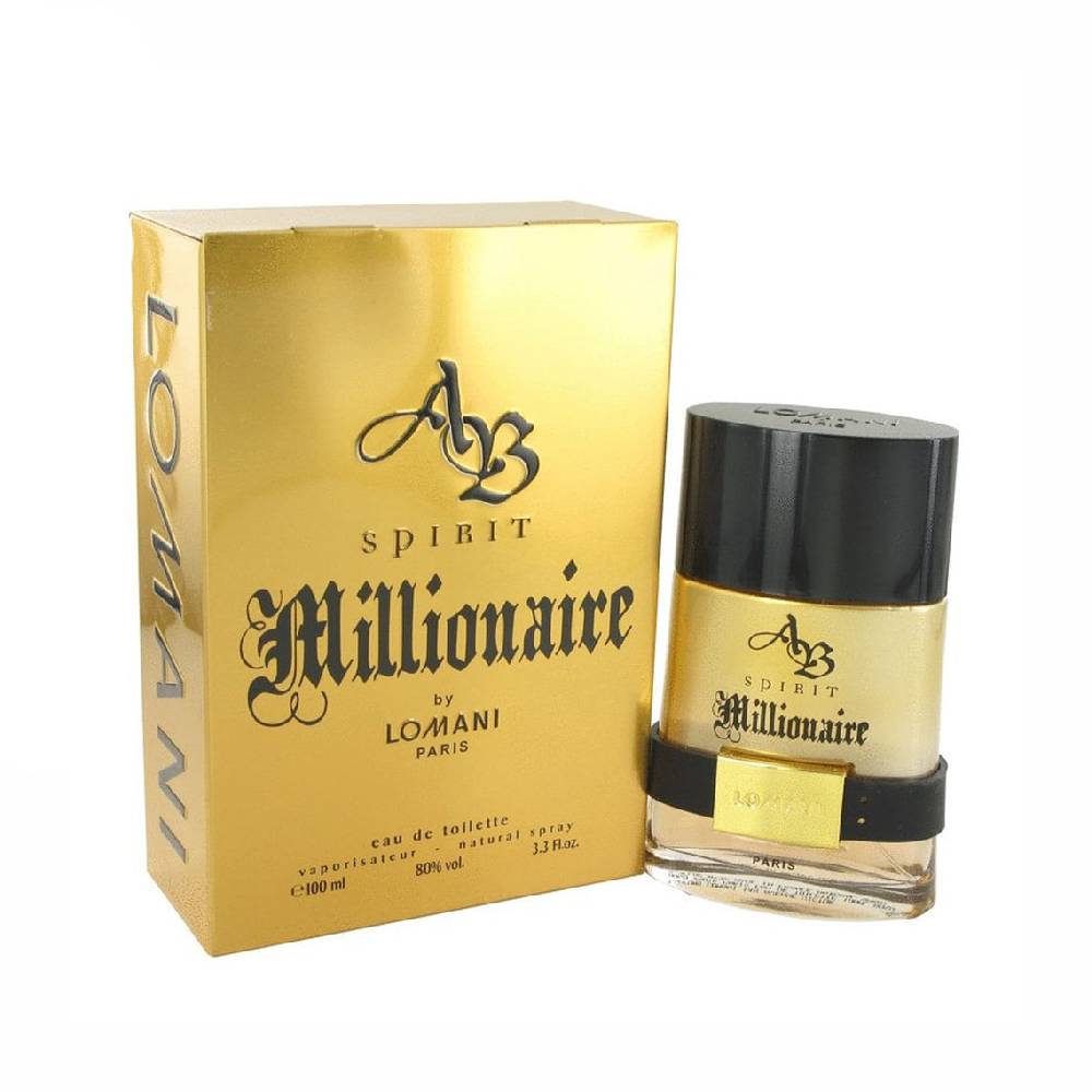 Perfume Masculino Spirit Millionaire By Lomani Eau De Toilette 100 Ml