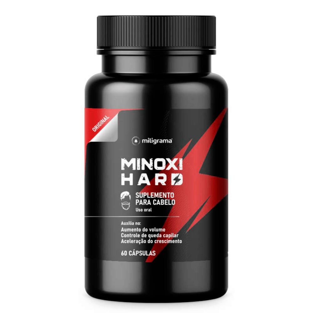 Minoxihard® Capilar Miligrama com 60 Cápsulas