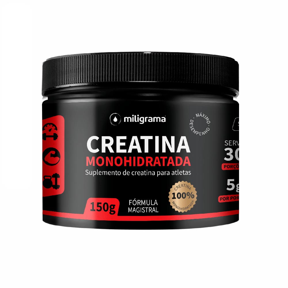 Creatina Monohidratada 100% Pura Miligrama 150g