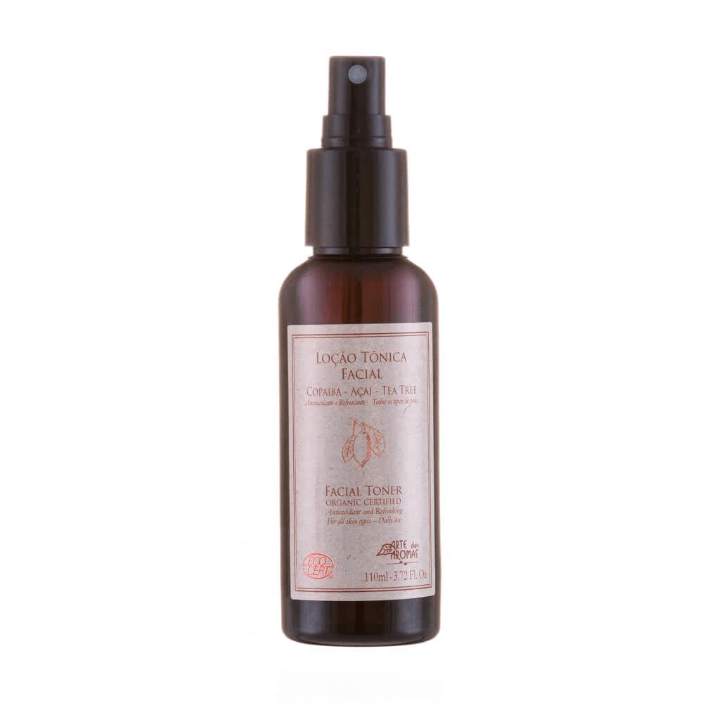 Loção De Limpeza Facial Arte Dos Aromas Orgânico 110Ml