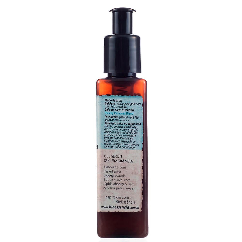 Sérum Gel Hidratante Natural Sem Fragrância Bioessência 100Ml