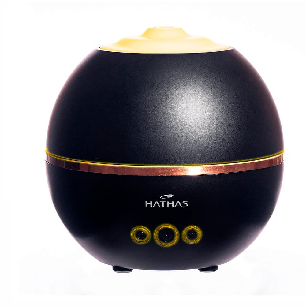 Difusor De Aromas Drift Moon Preto 5 em 1 Hathas