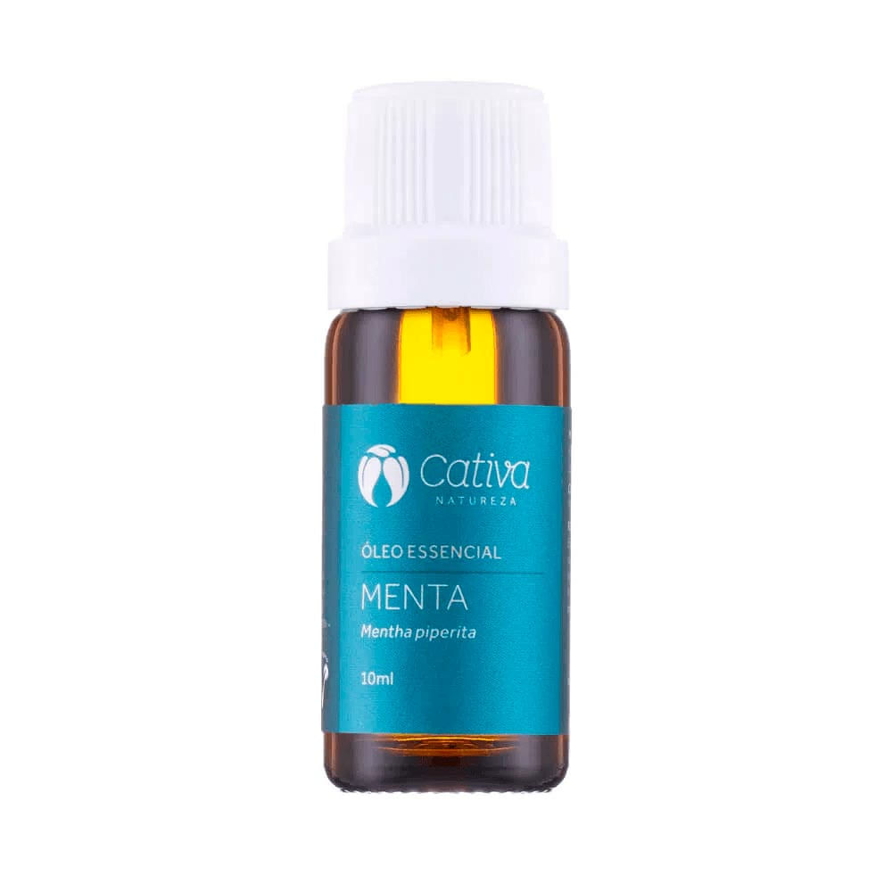 Óleo Essencial De Menta Cativa Natureza 10Ml