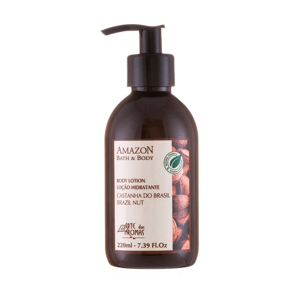 Loção Hidratante Corporal Arte Dos Aromas Castanha Do Brasil 220Ml