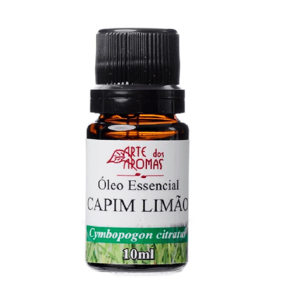 Óleo Essencial Capim Limão Arte Dos Aromas 10Ml