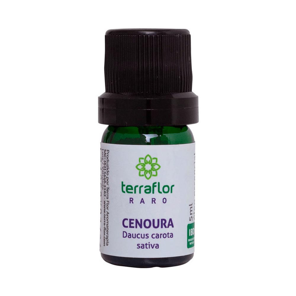 Óleo Essencial Cenoura Semente Terra Flor 5Ml