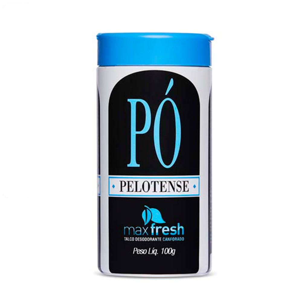 Talco Em Pó Pelotense Canforado 100g
