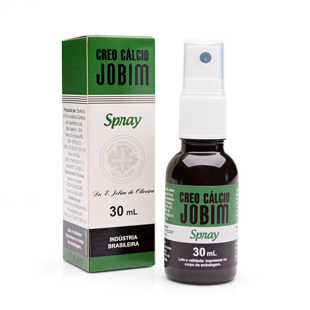 Spray Bucal Creo Cálcio Jobim 30mL