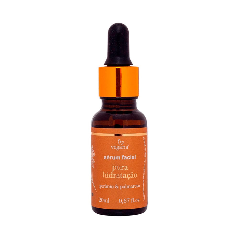 Sérum Facial WNF Pura Hidratação Vegana 20Ml