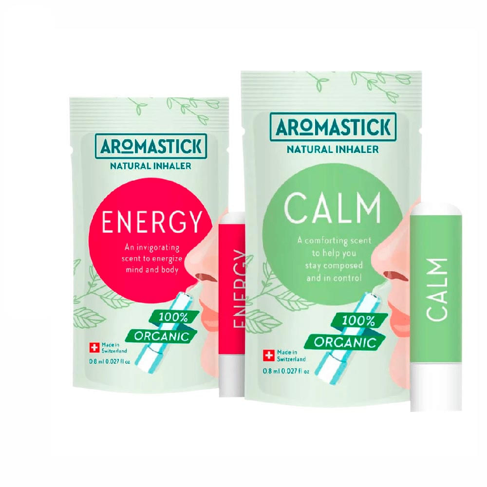 Kit Aromastick Energy E Calm Inalador