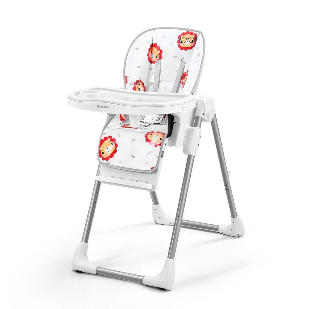 Cadeira De Alimentação Fisher-Price Alta Chef's Chair 6m-15kg Cinza