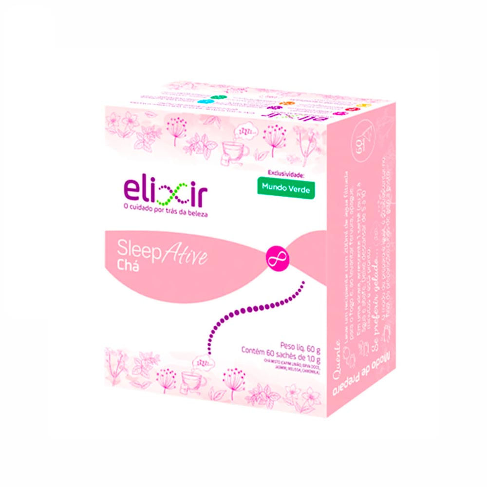 Chá SleepAtive Elixir Com 60 Sachês 90G