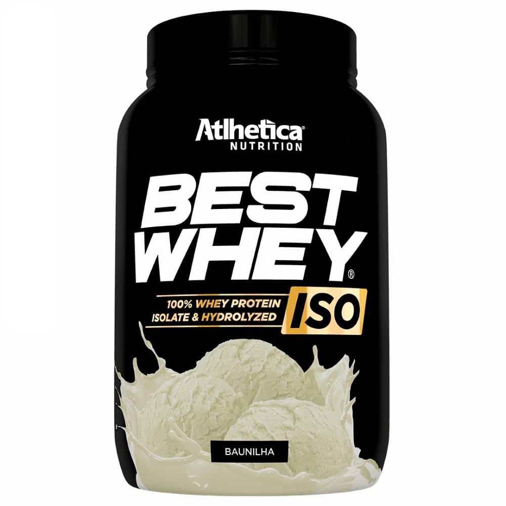 Best Whey Iso Protein Baunilha Atlhetica Nutrition 900g