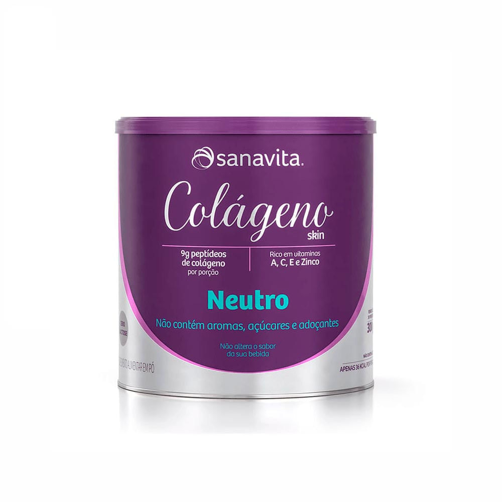Colágeno Sanavita Skin Neutro 300G