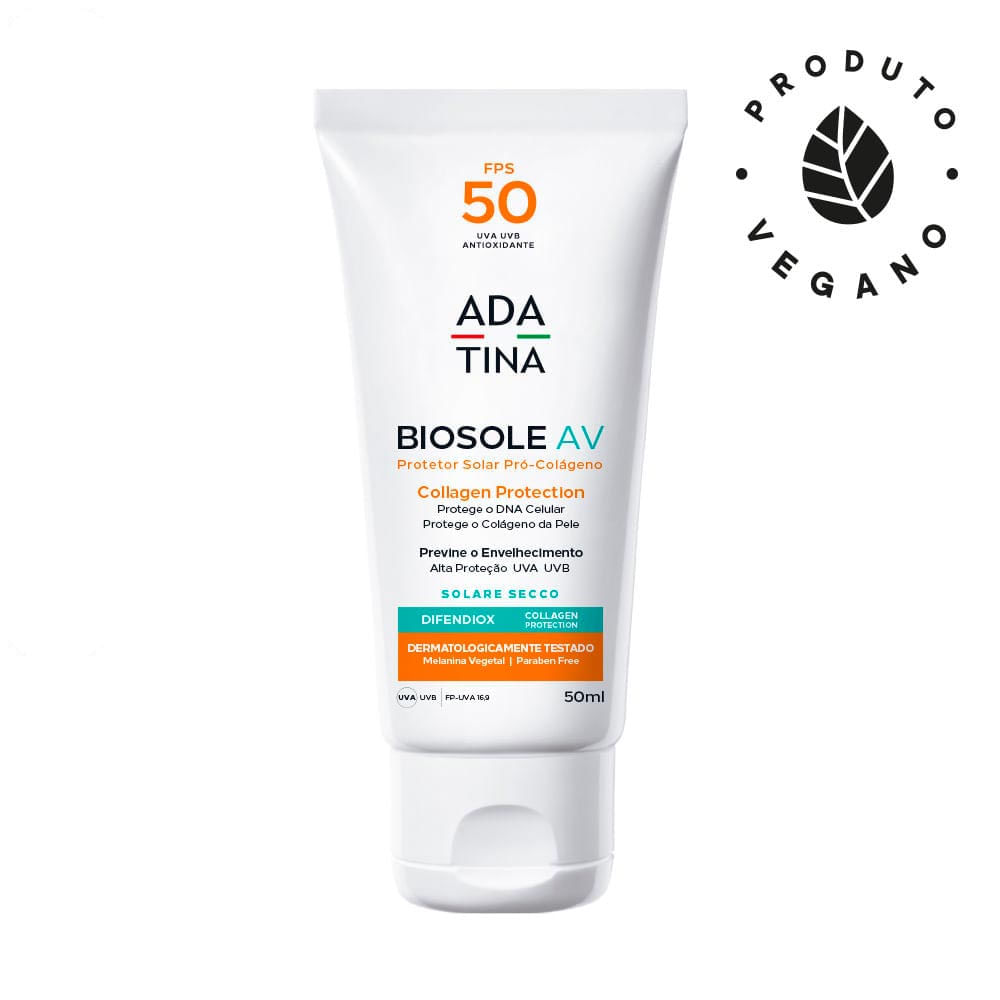 Protetor Solar Anti-idade Pró Colágeno Biosole AV FPS 50 50ml