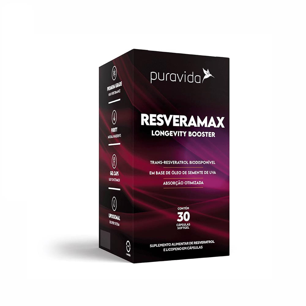 Resveramax Puravida 30 Cápsulas