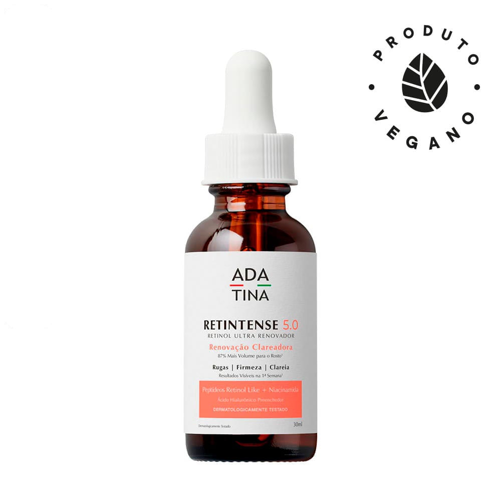 Sérum Retinol Peptide Rejuvenescedor Clareador Retintense 5.0 30ML