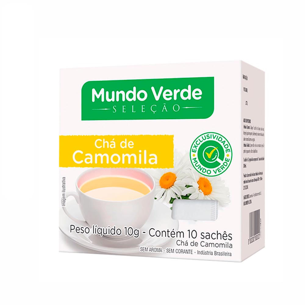 Chá Camomila Mundo Verde Seleção 10G 10 Sachês