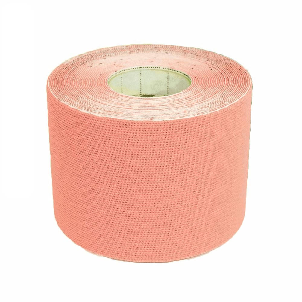 Fita Kinésio Muscle Fix 5x500cm Rolo Bege Multilaser Saúde Hc041