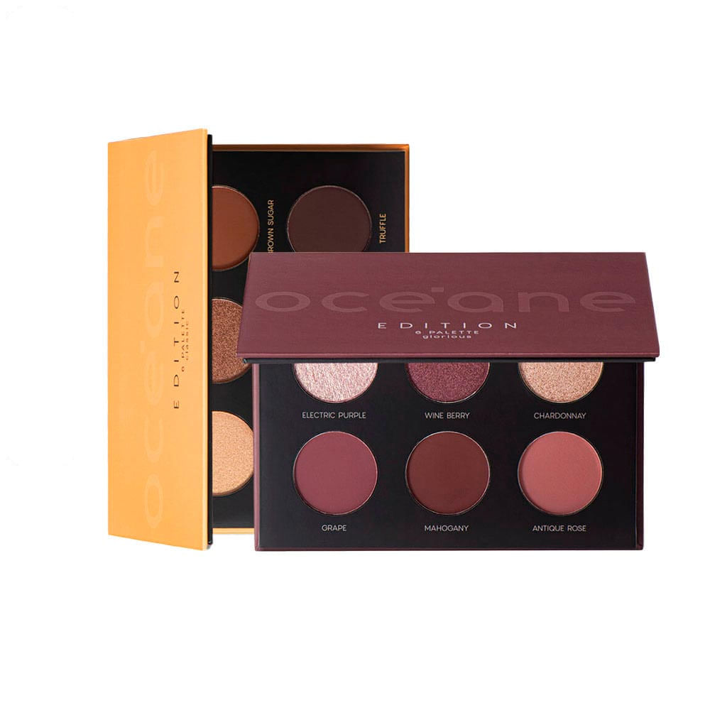 Kit Paleta de Sombras Glorious + Paleta de Sombras Classic Océane Edition