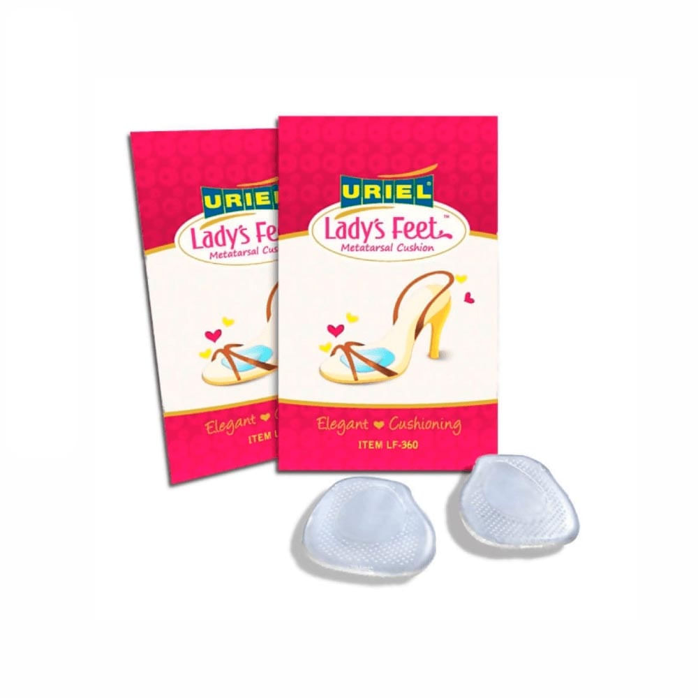 Palmilha De Silicone Para Salto Alto Lf360-0 Lady´s Feet