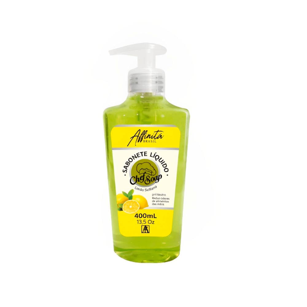 Sabonete Líquido Chef Soap Affinitá 400 ml