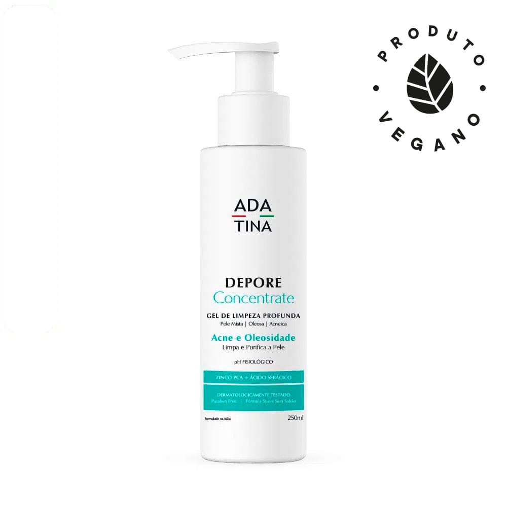 Gel De Limpeza Profunda Peles Oleosas E Acneicas Depore Concentrate 250ml