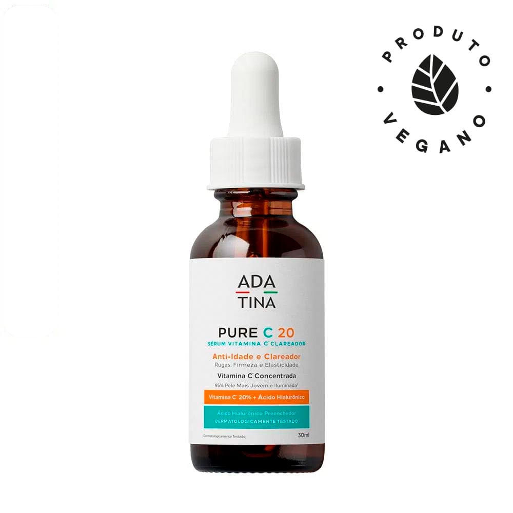 Sérum Clareador Anti-Idade PURE C 20 com Vitamina C 30ml