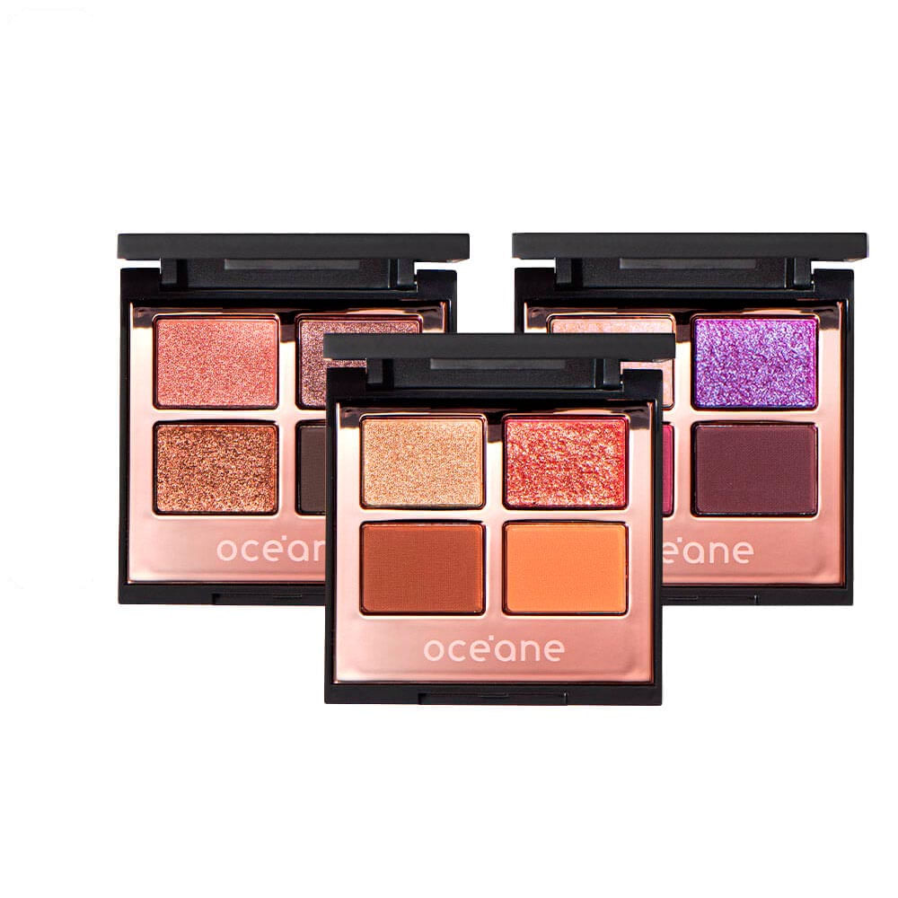 Kit Paletas De Sombras Océane Edition