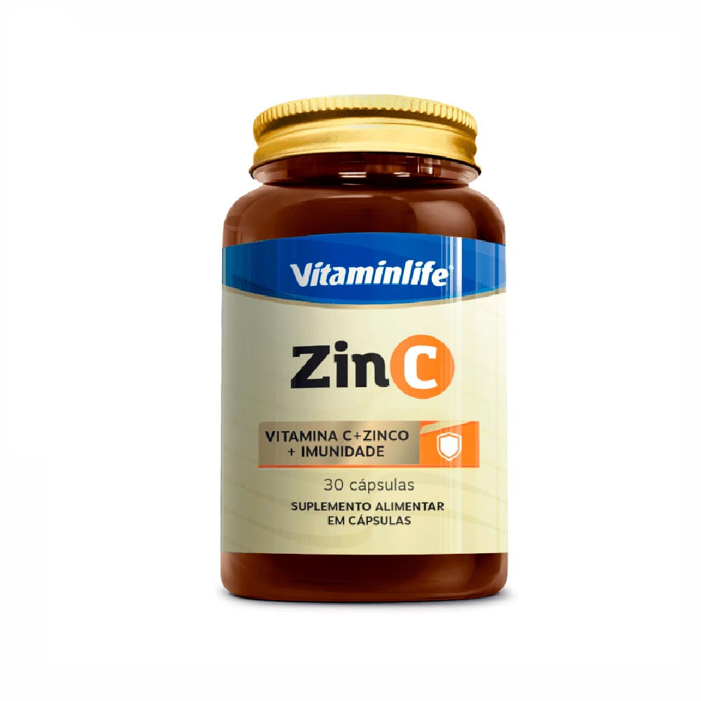 Zin C Vitaminlife 30 Cápsulas
