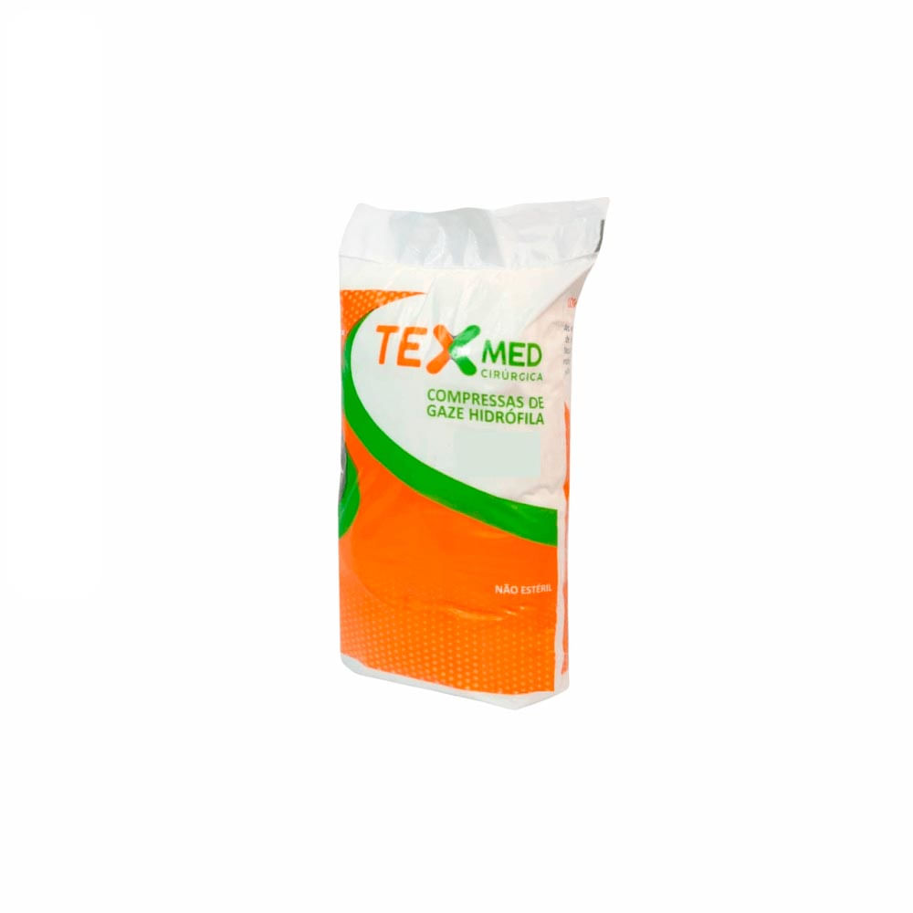 Compressa Gaze 91cmx91m 4 Dobras 13 Fios Não Estéril TexMed